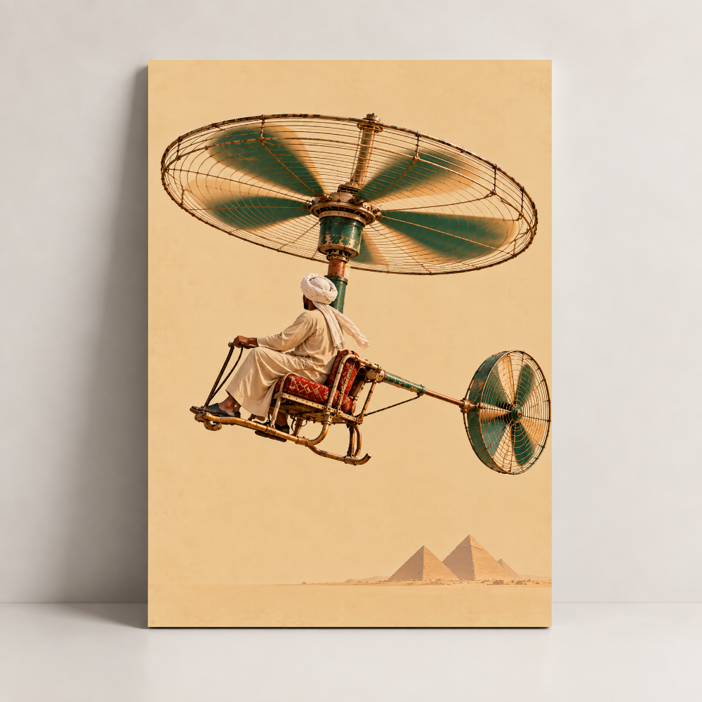 Egypt Art – Desert Flight