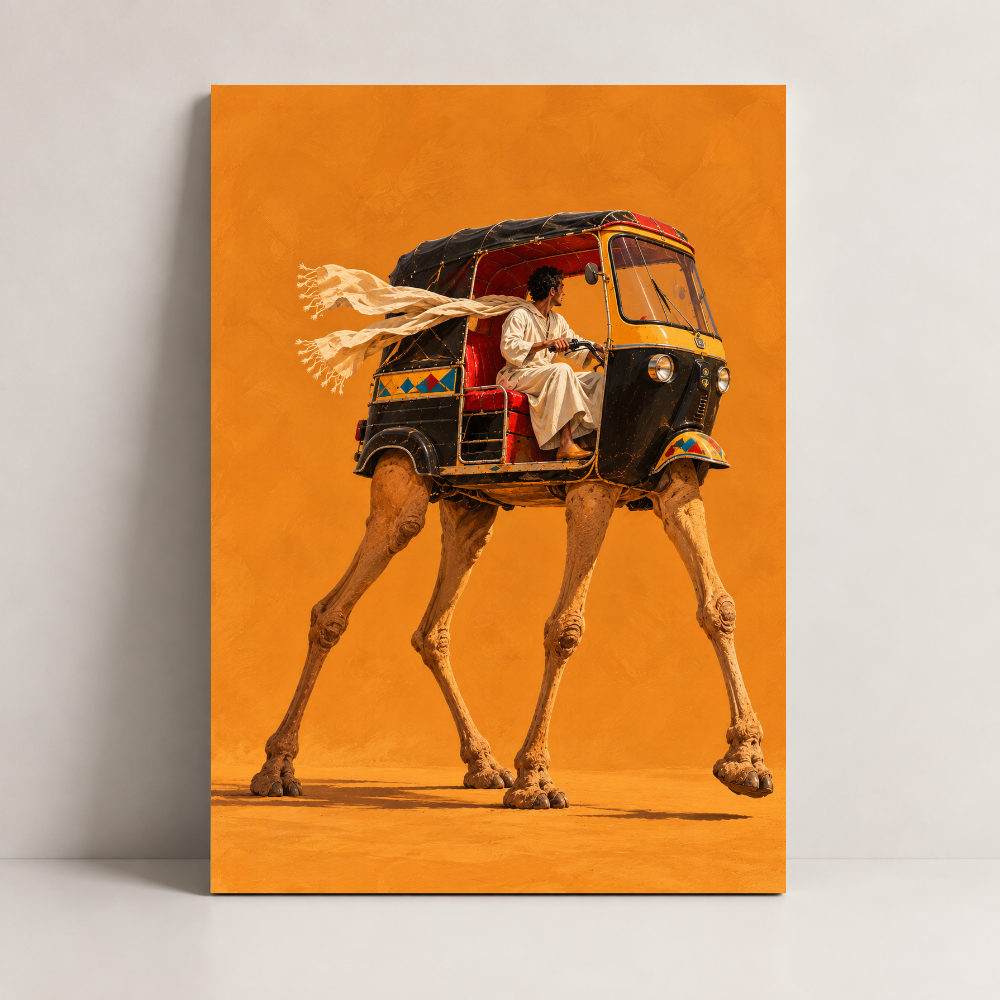 Egypt Art – Camel Cab
