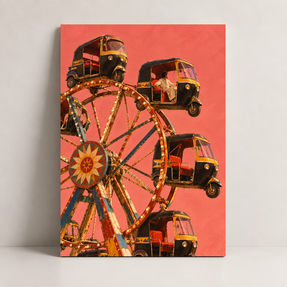 Egypt Art – Tuk Tuk Ferris Wheel