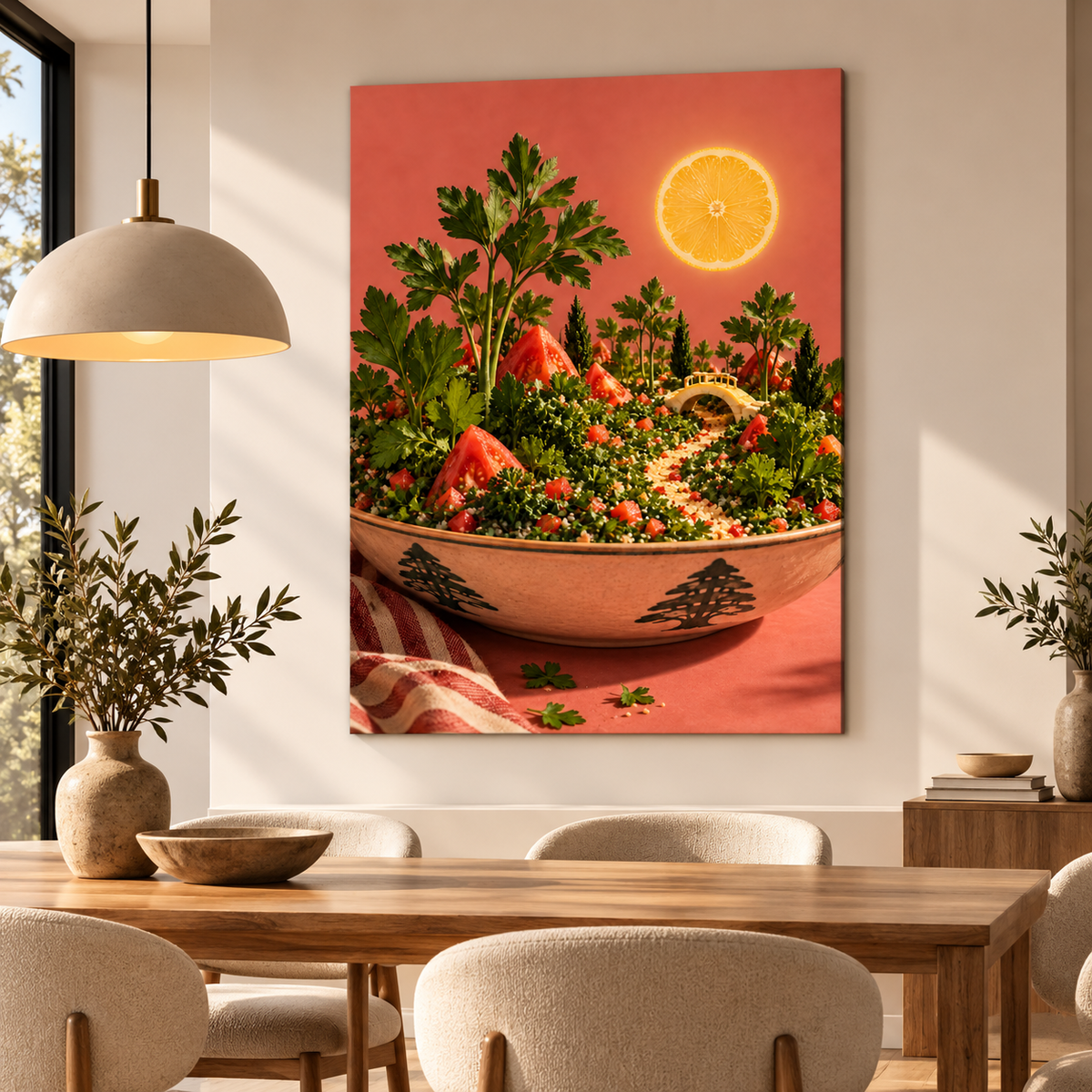 Arab Art – Tabbouleh Garden