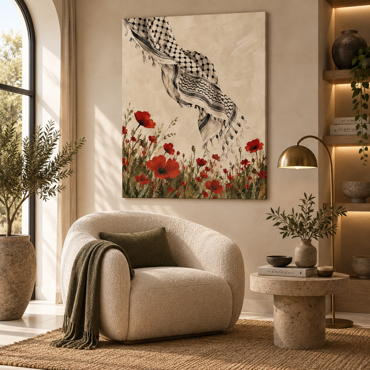Palestine Art – Carried by the Wind