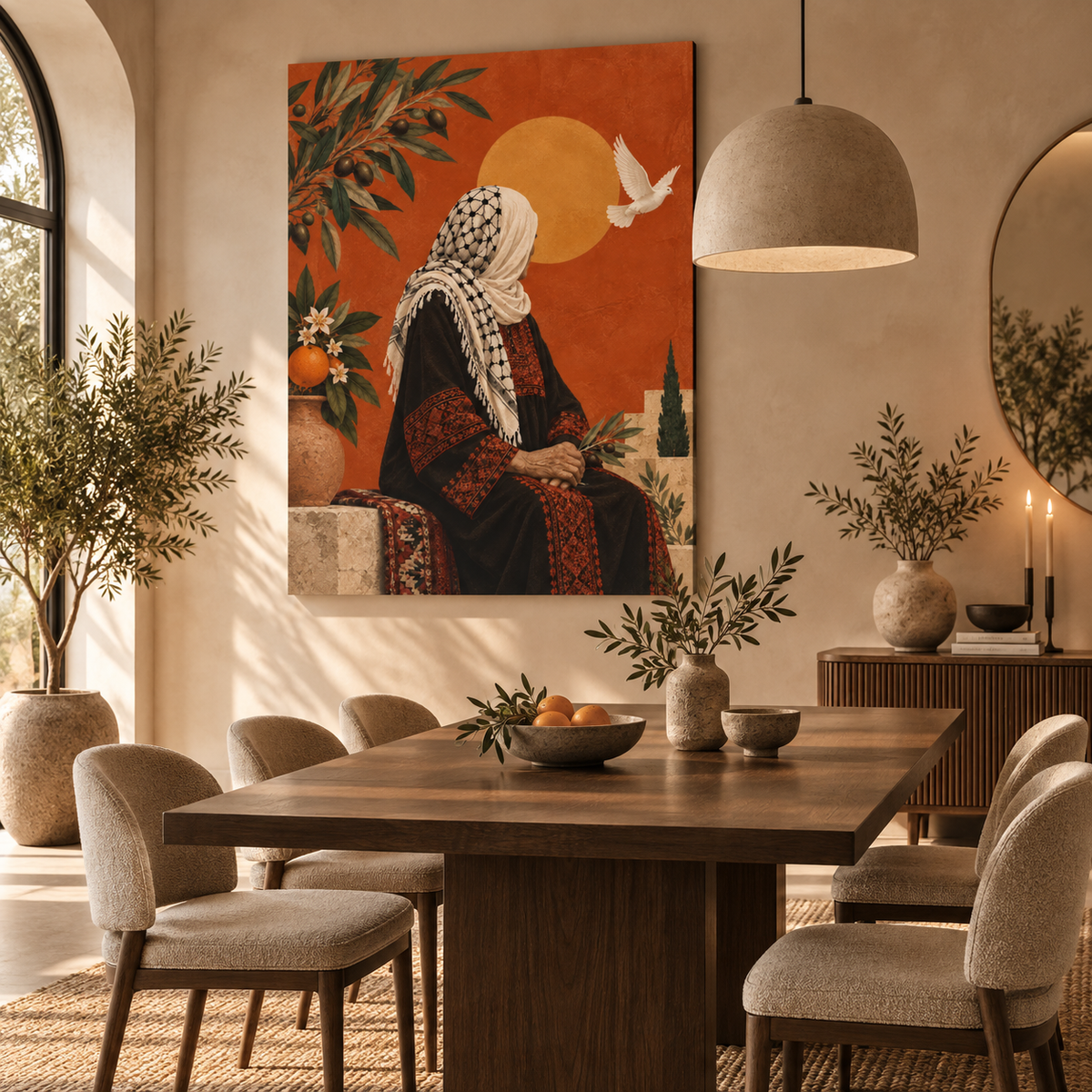 Palestine Art – Woman of Palestine
