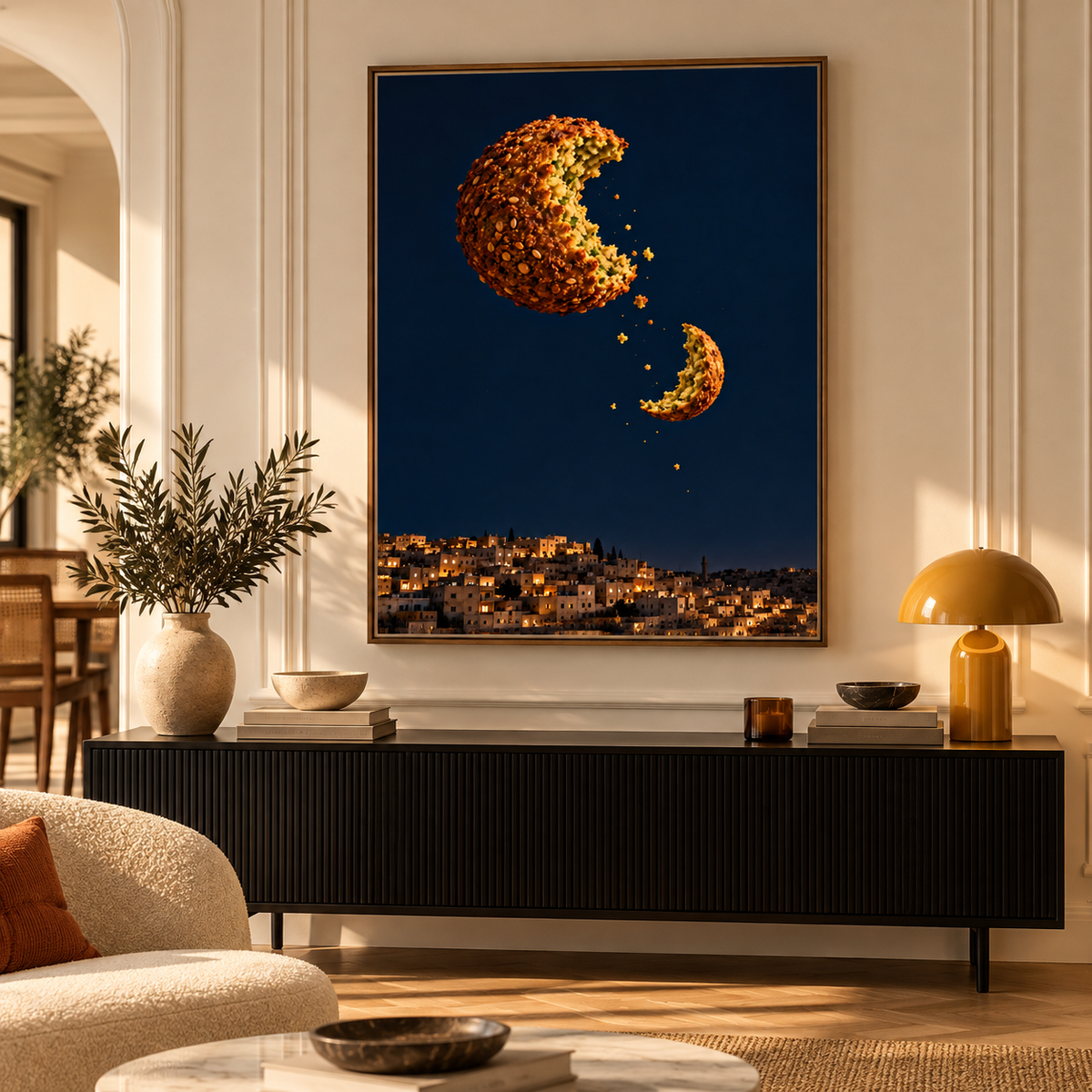 Arab Art – Falafel Moon