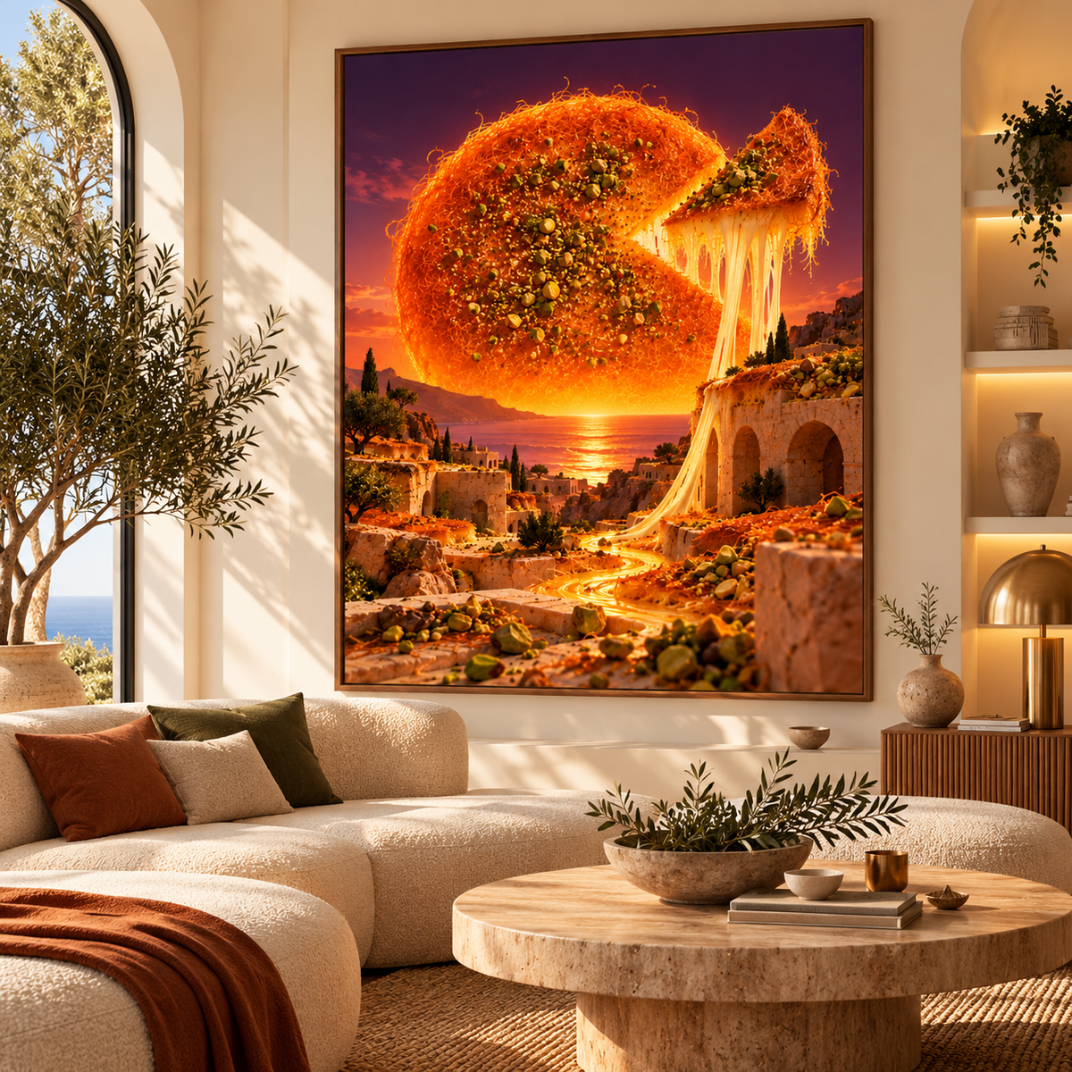 Arab Art – The Golden Knefeh