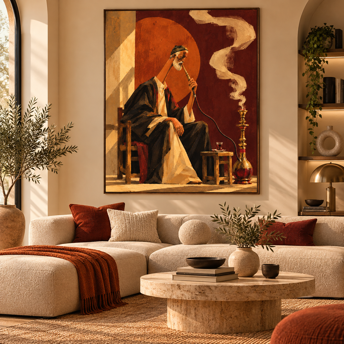 Arab Art – Shisha and Silence