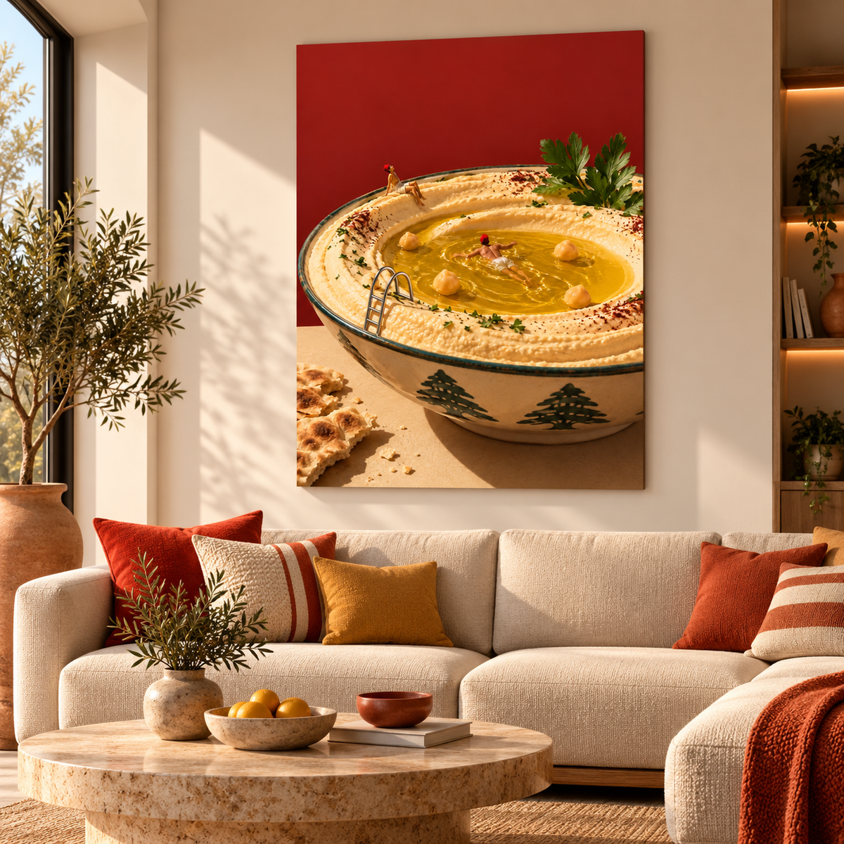 Arab Art – The Hummus Pool