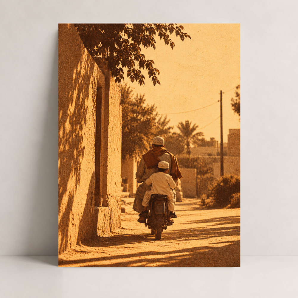 The Ride Home Arab canvas art by BornArab Studio