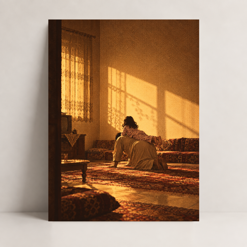 Quiet Afternoon Arab canvas art by BornArab Studio