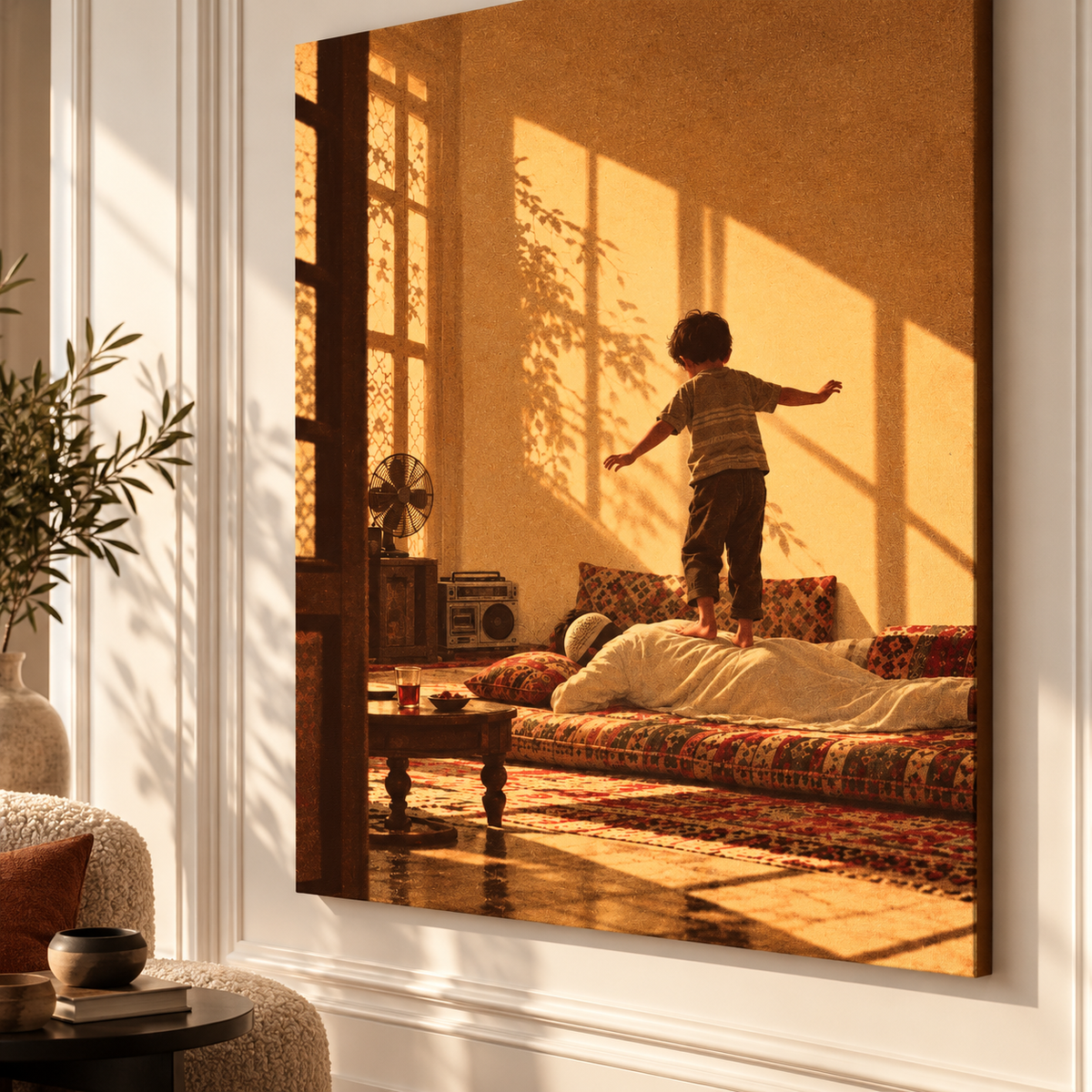 Arab Art – Sunlit Play