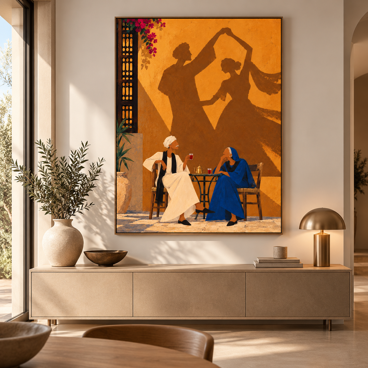 Egypt Art – Tea in the Afternoon
