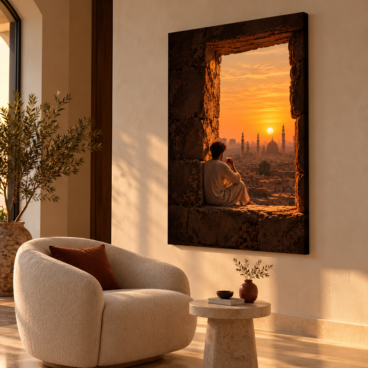 Egypt Art – Cairo at Golden Hour