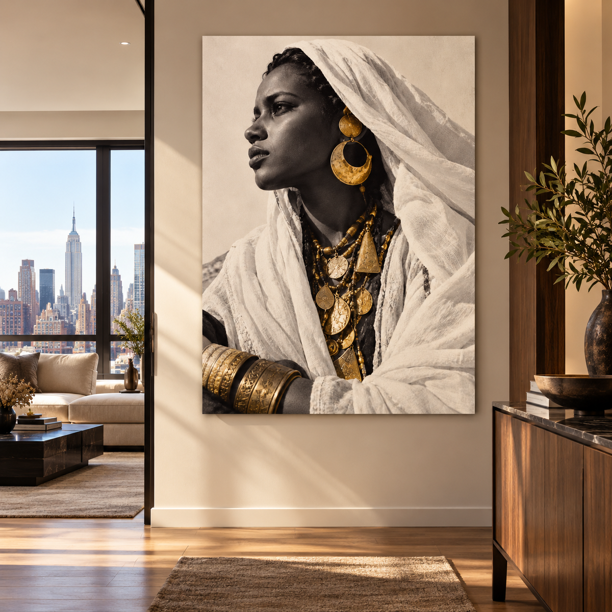 Egypt Art – Nubian Grace