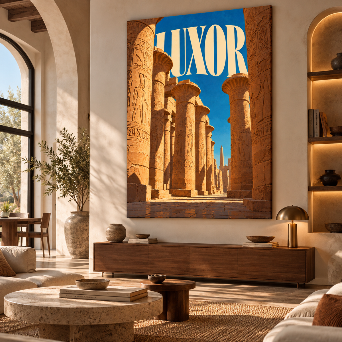 Egypt Art – Luxor — Golden Temples