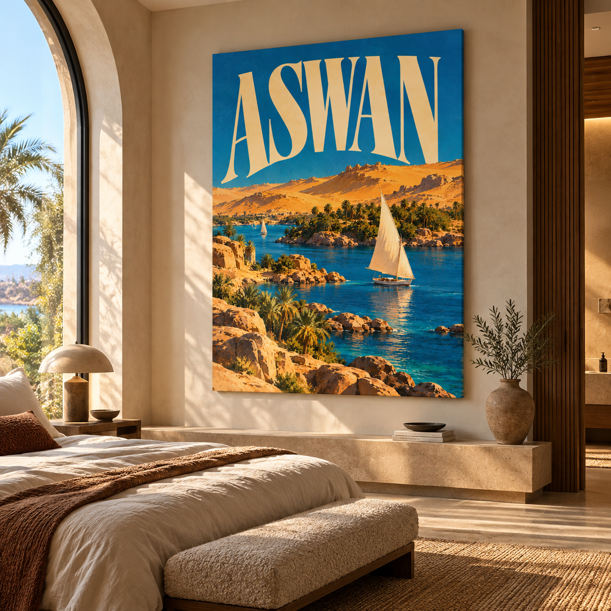Egypt Art – Aswan — Nile Escape