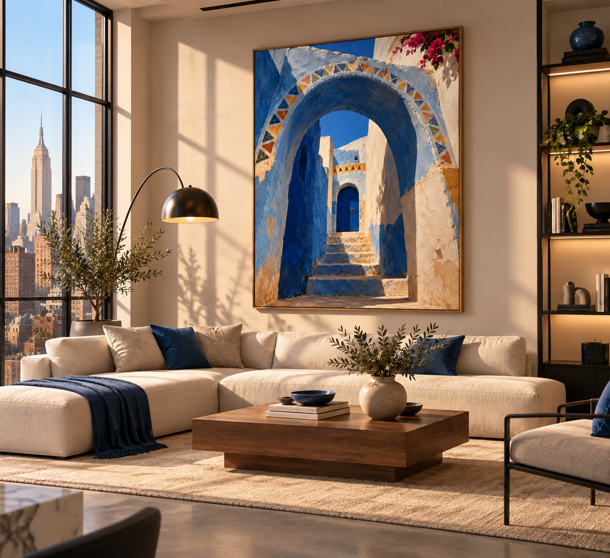 Egypt Art – Blue Passage of Nubia