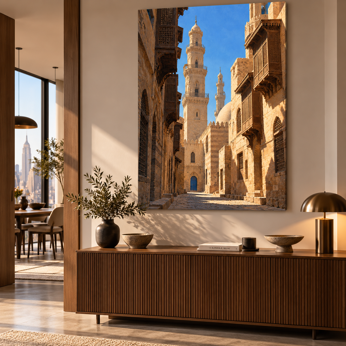 Egypt Art – Minarets of the Old City