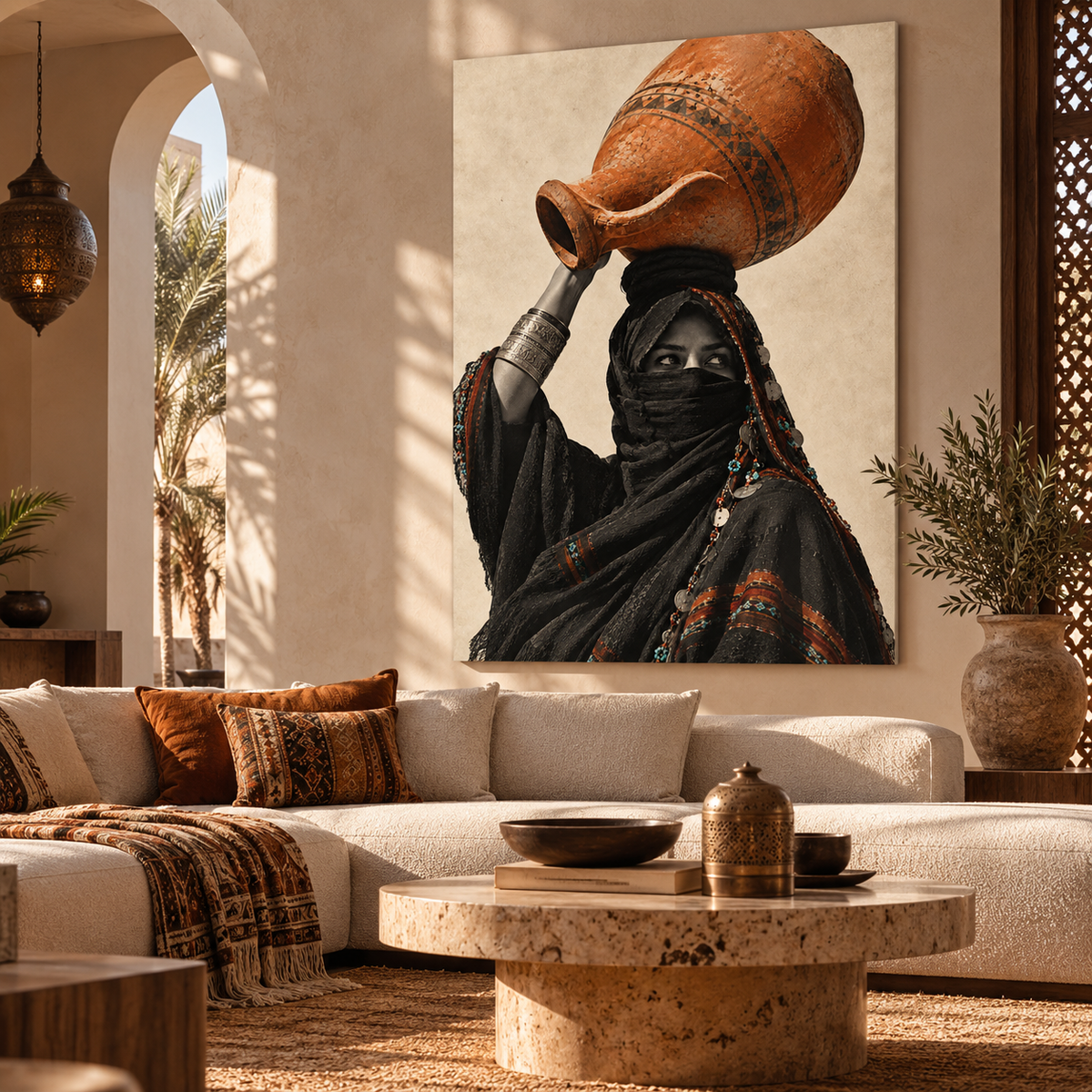 Egypt Art – Water Bearer of Nubia