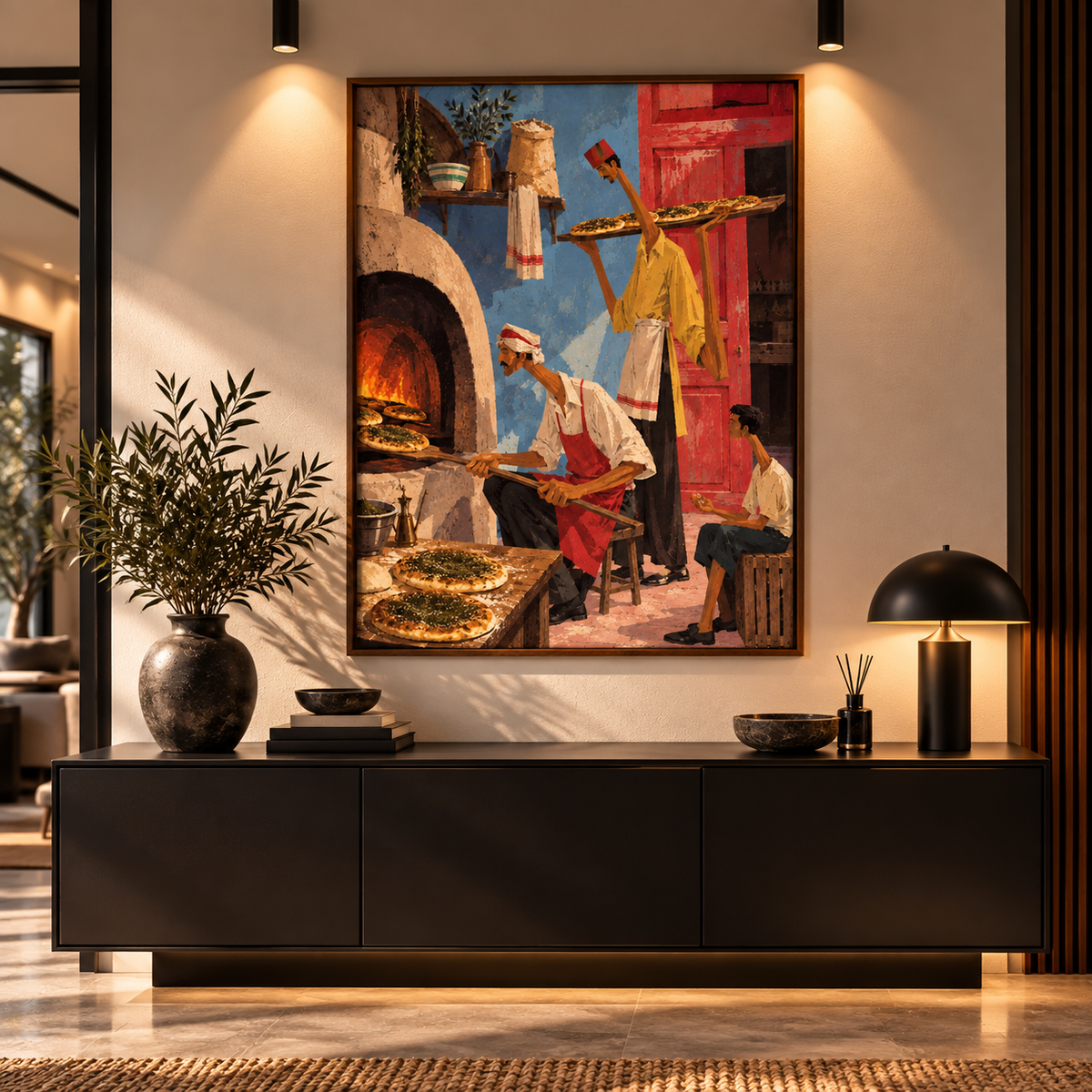 Lebanon Art – Kibbeh Mountains