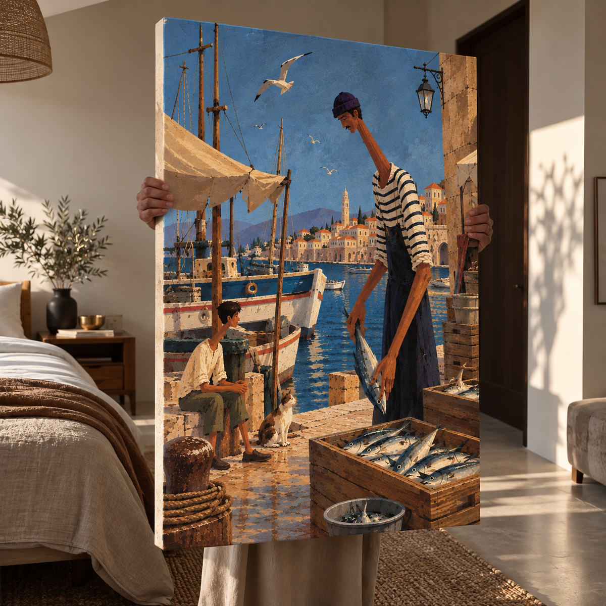 Lebanon Art – An Old Beirut Morning