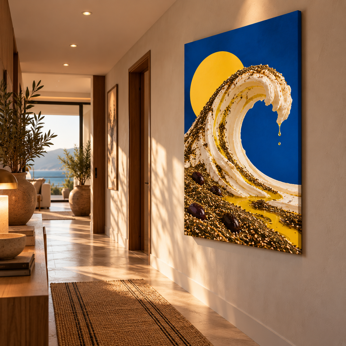 Lebanon Art – Morning at the Harbor