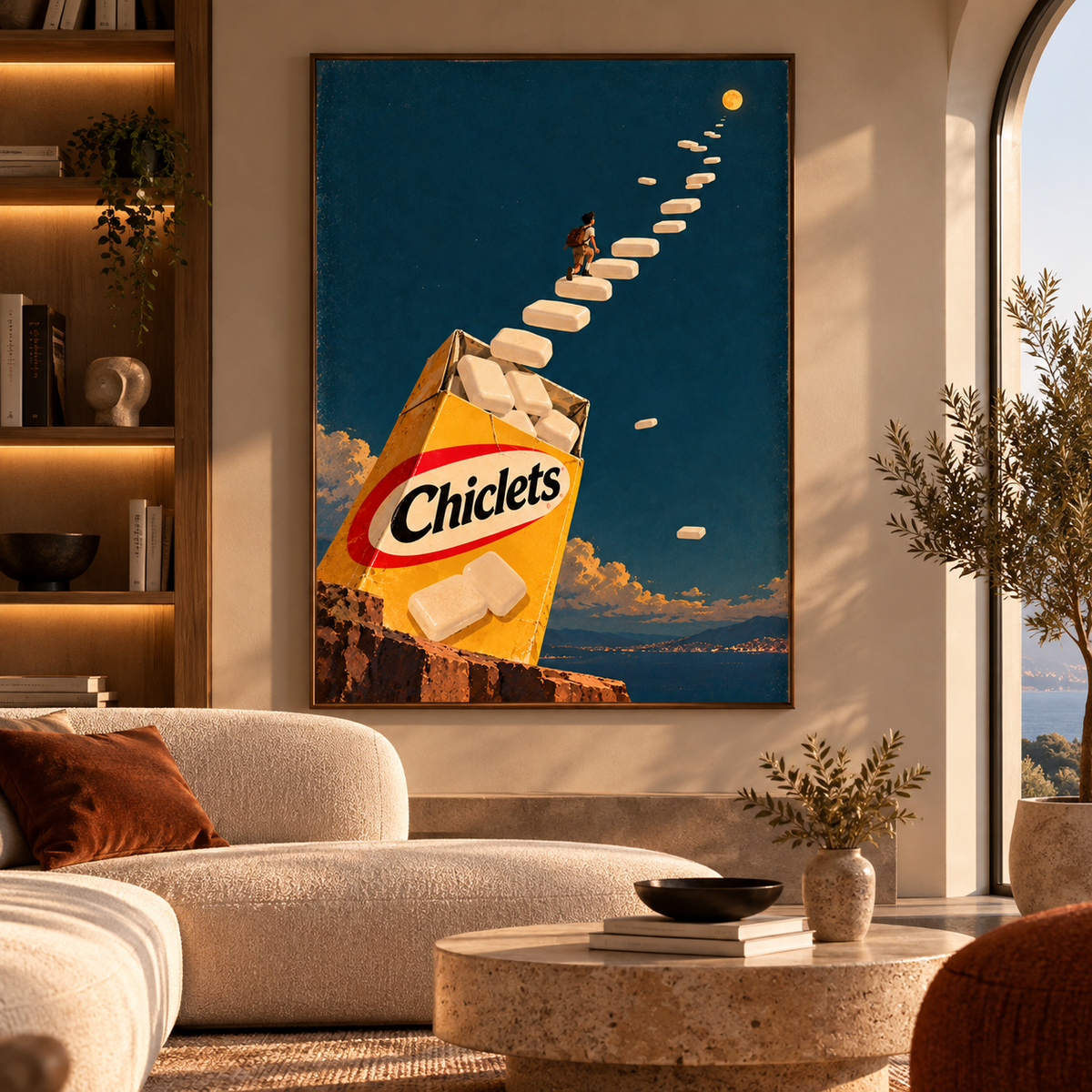 Lebanon Art – Chiclets Sunset