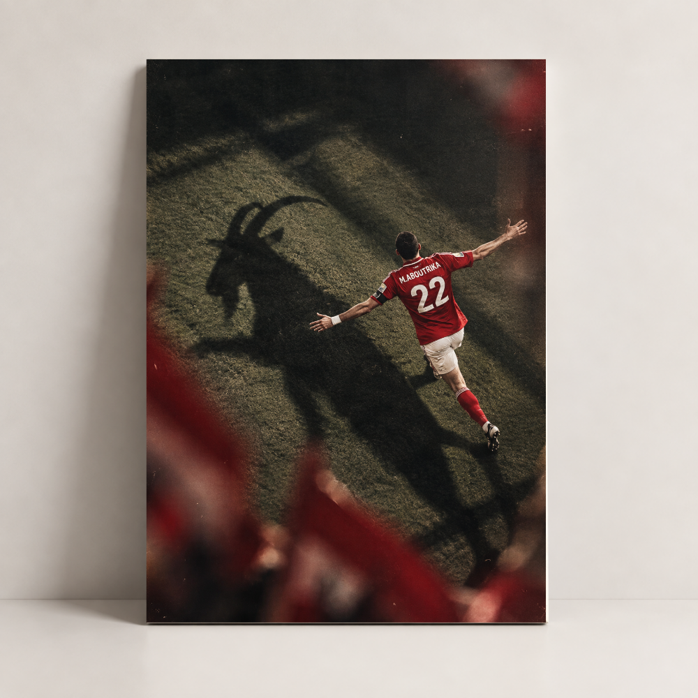 The Number Twenty-Two Egypt canvas art by BornArab Studio
