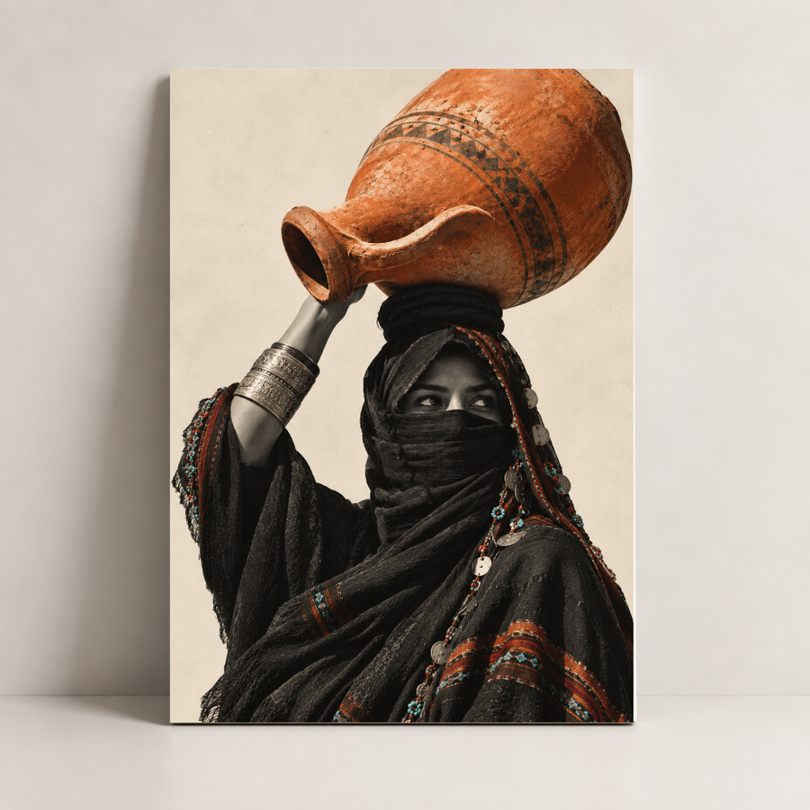Egypt Art – Water Bearer of Nubia