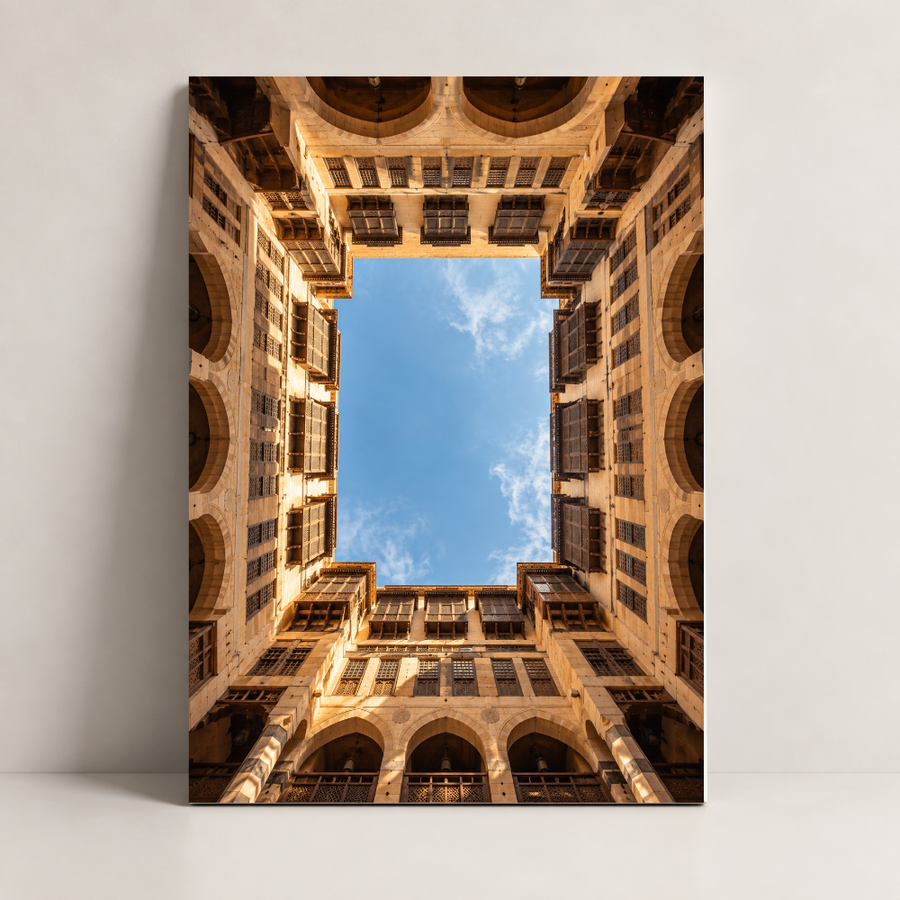 Egypt Art – Sky Above the Courtyard