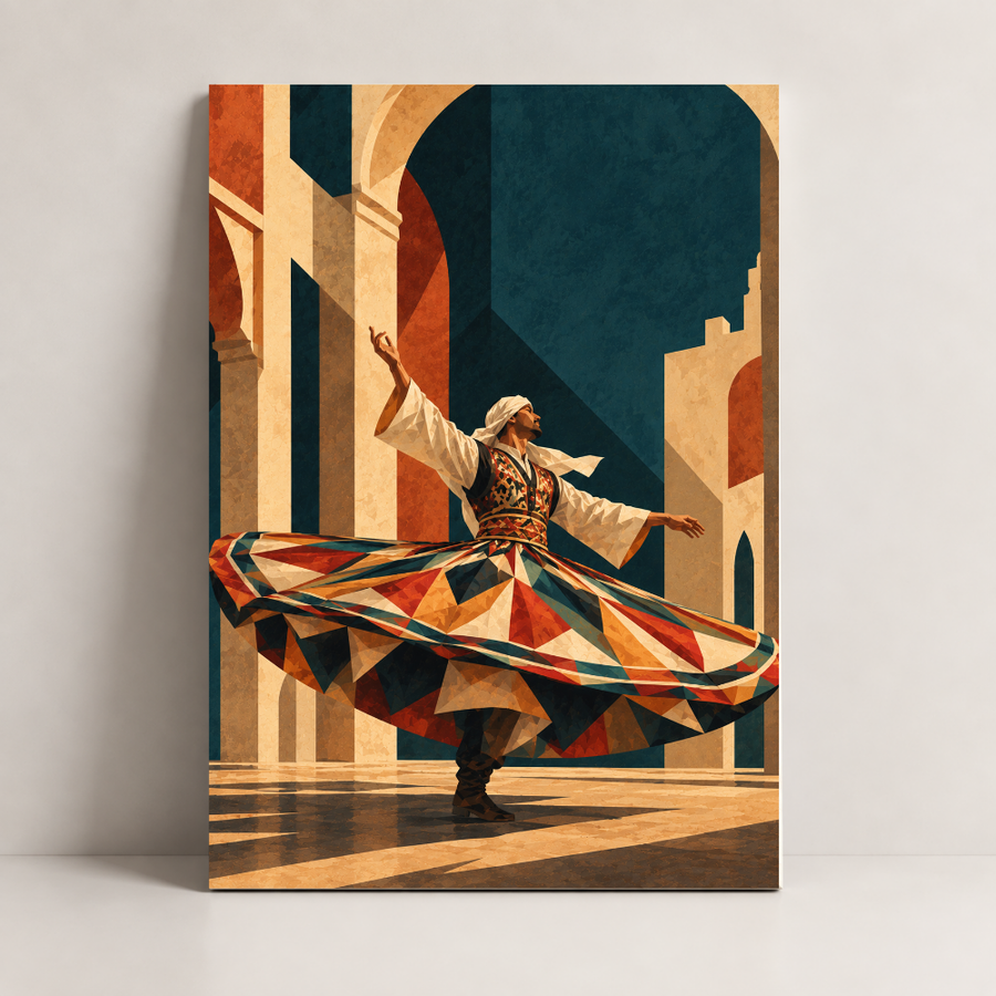 Egypt Art – The Tanoura Dancer