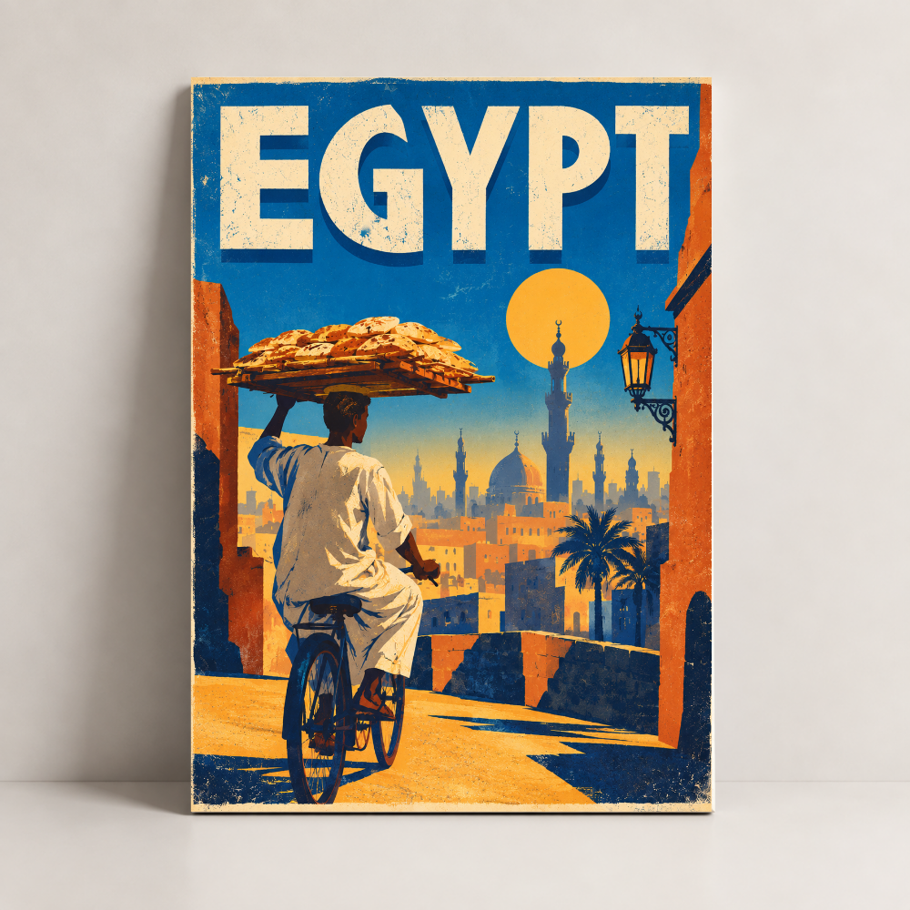 Egypt in Motion Egypt canvas art by BornArab Studio
