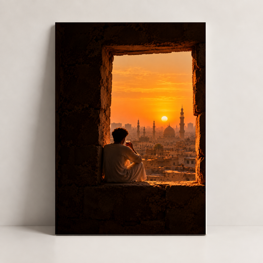 Egypt Art – Cairo at Golden Hour