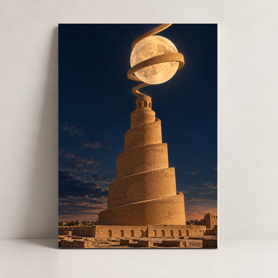 Iraq Art – Samarra Moon
