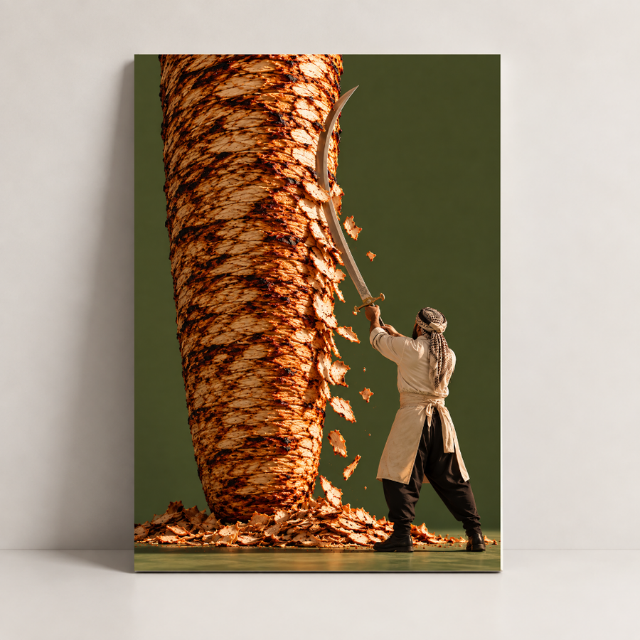 Syria Art – The Palm Harvest