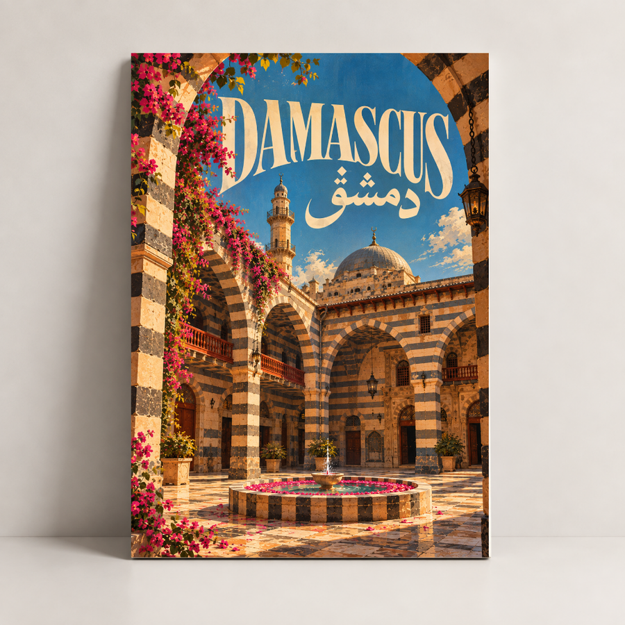 Syria Art – Damascus in Bloom