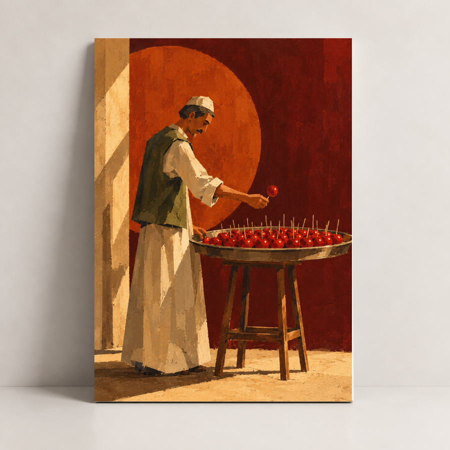 Syria Art – The Cherry Seller