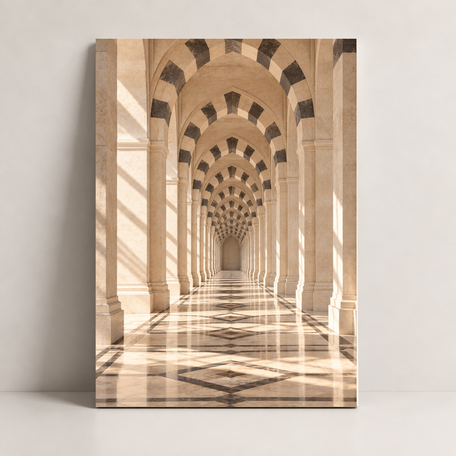 Syria Art – Endless Colonnade