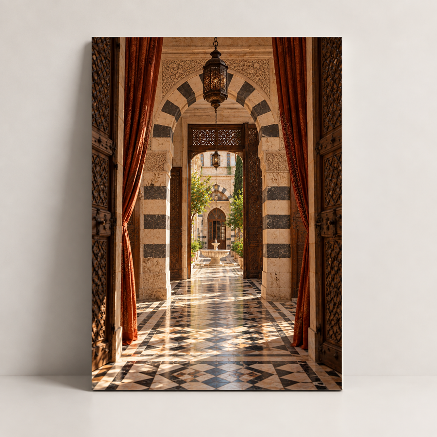Syria Art – Behind the Red Curtains