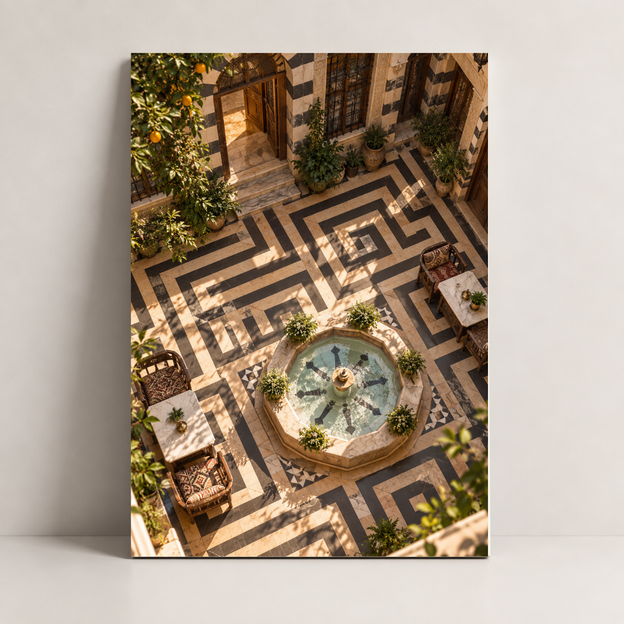Syria Art – Courtyard Mosaic