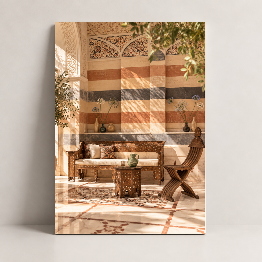 Syria Art – Afternoon in the Courtyard