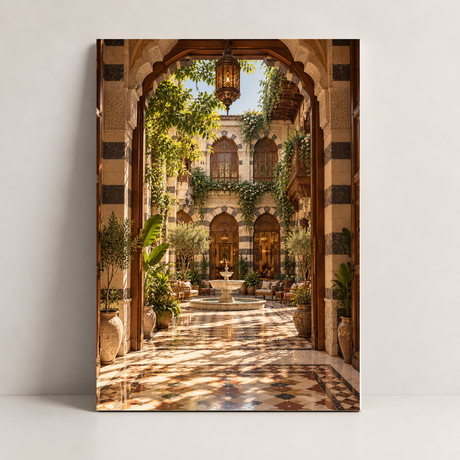 Syria Art – Garden Beyond the Gate