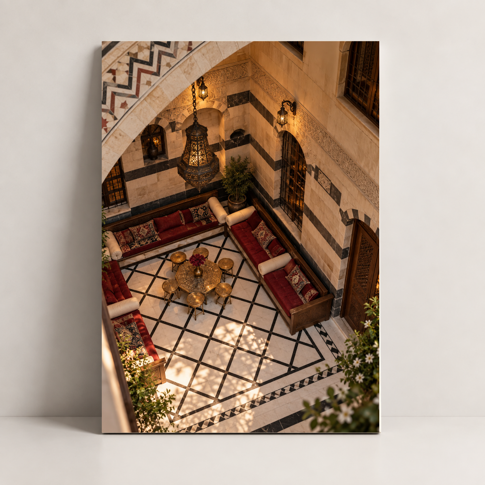 Syria Art – Geometry Above