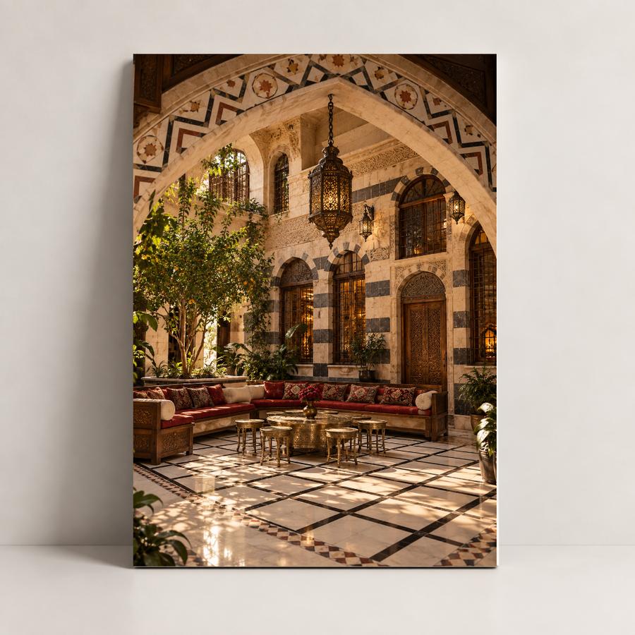 Syria Art – Salon Beneath the Arch