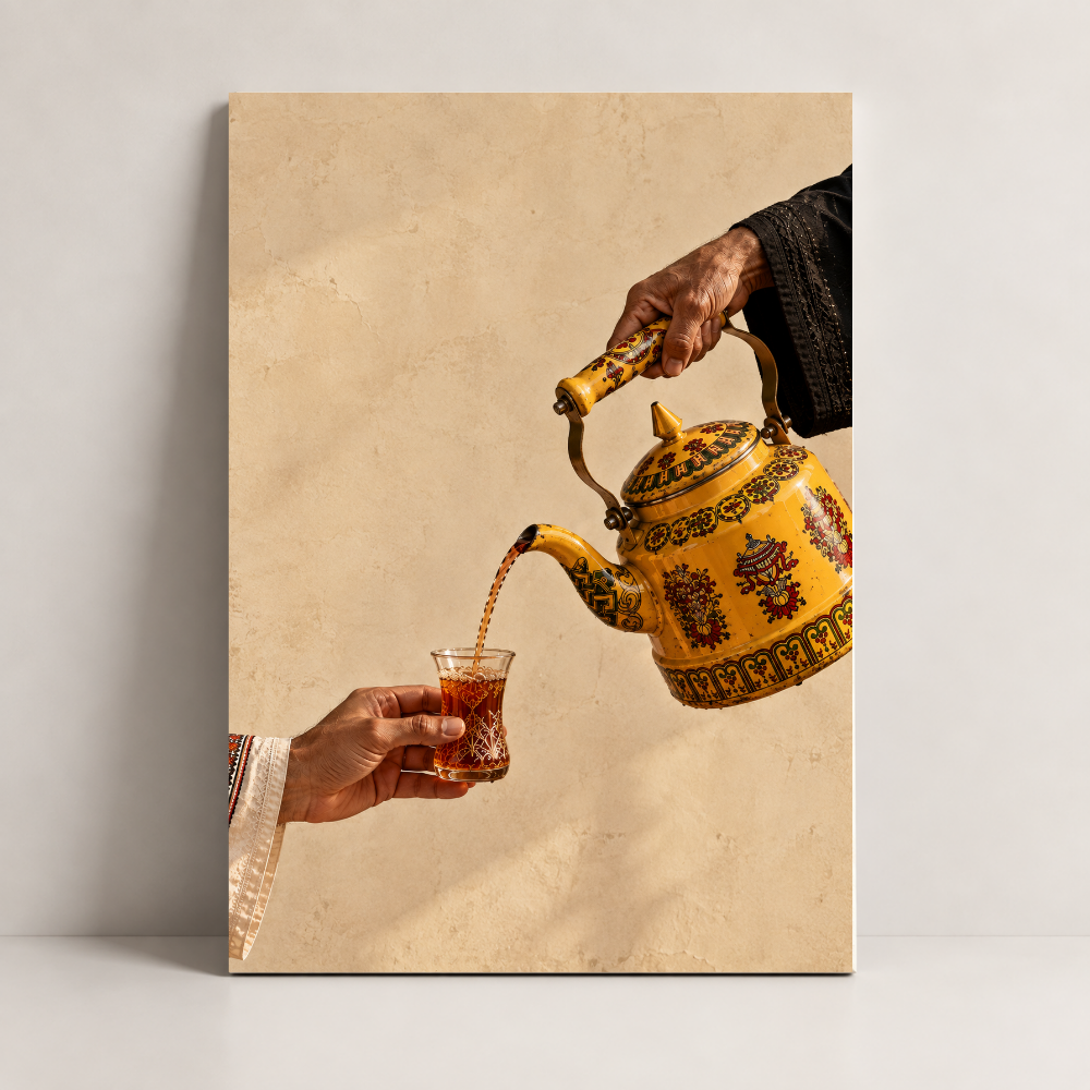 One More Glass Syria canvas art by BornArab Studio