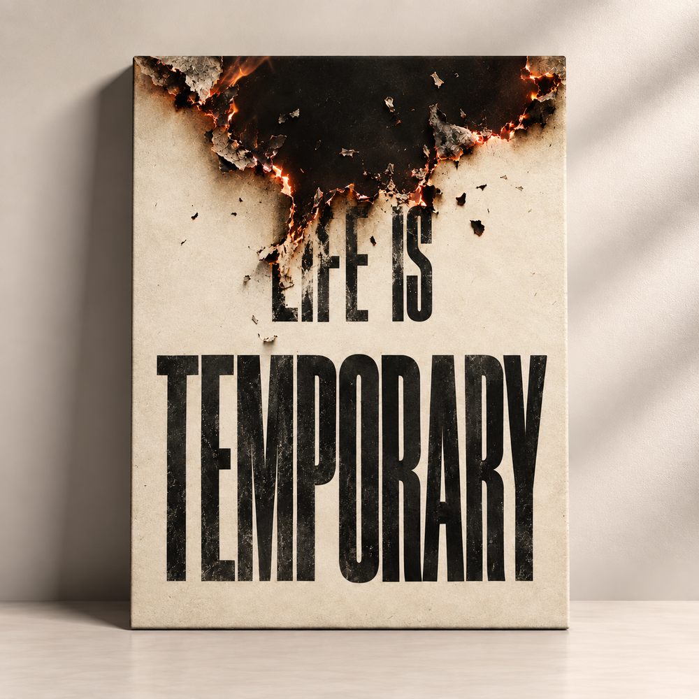 Islamic Art – Dunya Is Temporary