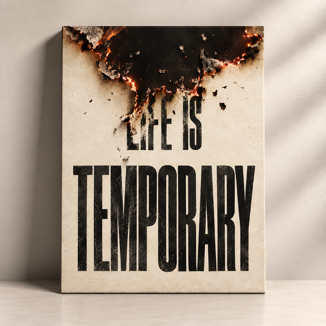 Islamic Art – Dunya Is Temporary