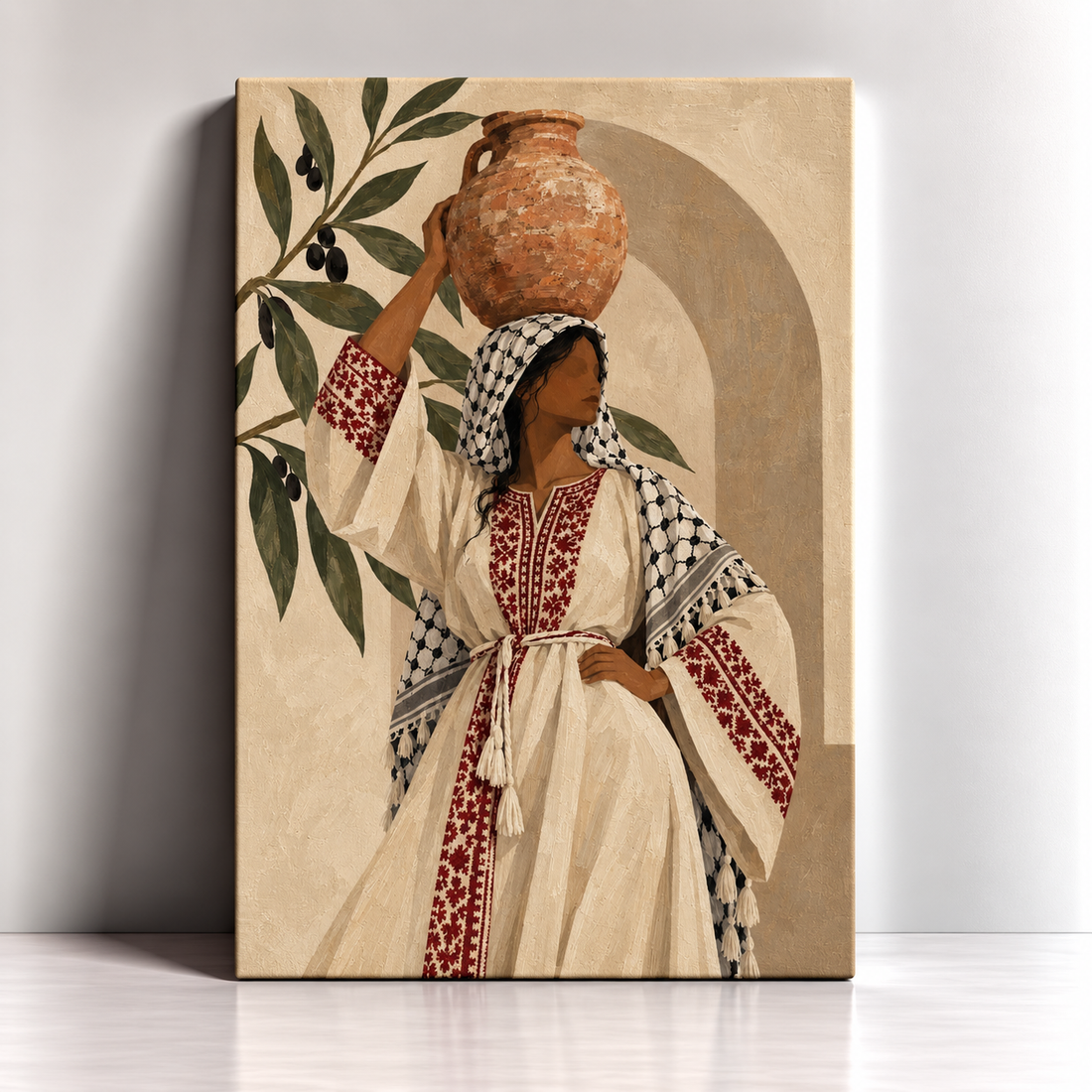 Palestine Art – Daughter of the Land