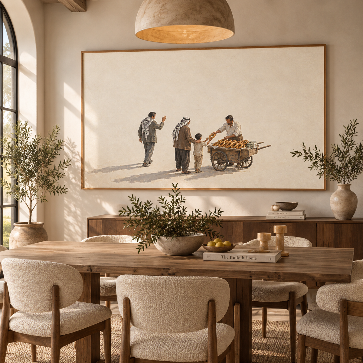 Palestine Art – The Bread Seller
