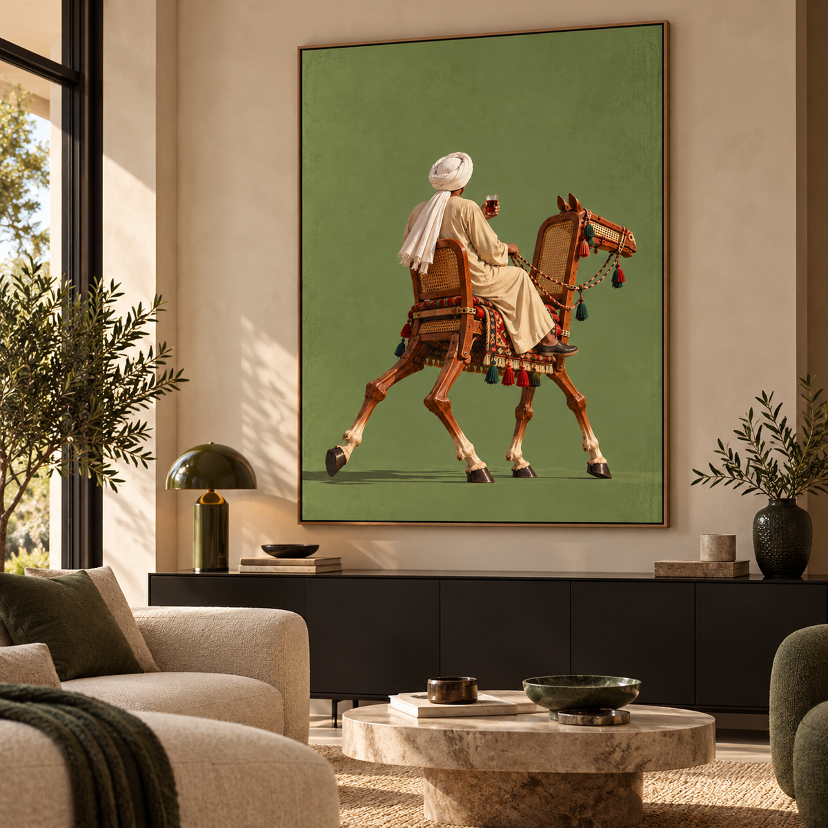 Egypt Art – Horseback Ride